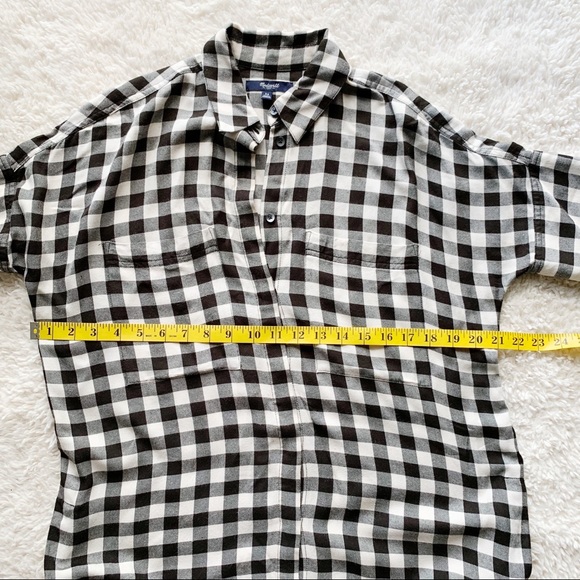 🌵 Madewell Checkered Courier Dress size XS 🌵 - Picture 5 of 8